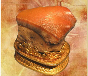 東坡肉形石 東坡肉形石