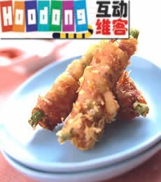 花枝甜培根卷 花枝甜培根卷