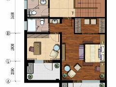 恆盛波爾多戶型圖
