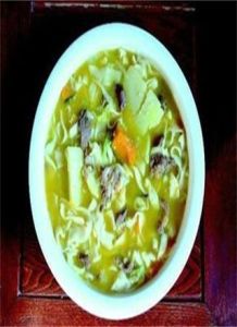 氽羊肉菜飯 氽羊肉菜飯