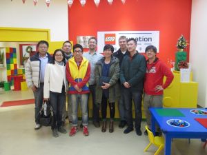 樂高集團中國總監Calvin Yum一行到訪中心