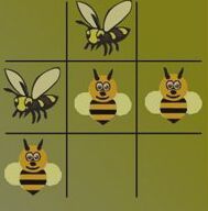 蜜蜂十字棋