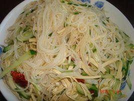 乾豆腐冬粉拌黃瓜 乾豆腐冬粉拌黃瓜