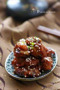 冰花梅醬燒排骨 冰花梅醬燒排骨