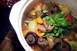 沙鍋沙姜煲水鴨 沙鍋沙姜煲水鴨