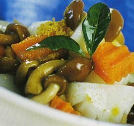 咖喱馬蹄燒滑菇 咖喱馬蹄燒滑菇