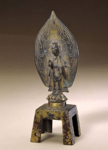 彌姐訓造銅鎏金觀世音像 彌姐訓造銅鎏金觀世音像