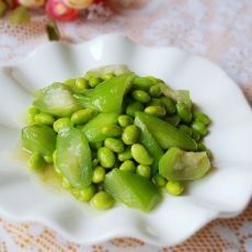 毛豆炒絲瓜 毛豆炒絲瓜