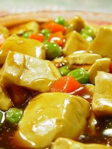 溜豆腐 溜豆腐