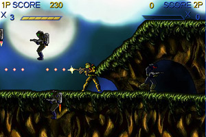 魂斗羅黑白雙煞無敵版