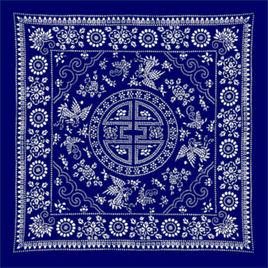 梁平藍印花布 梁平藍印花布