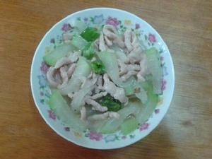 肉絲冬瓜片 肉絲冬瓜片