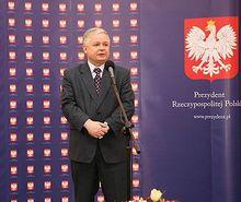 波蘭總統萊赫·卡欽斯基