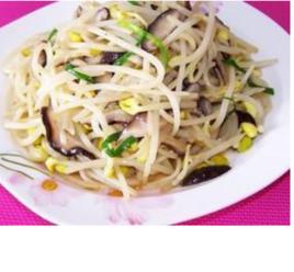 香菇黃豆芽 香菇黃豆芽