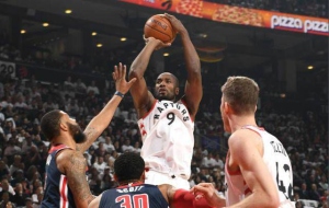 2018年4月16日季後賽第一場，奇才VS猛龍