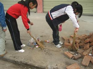 雷鋒月義務勞動剪影