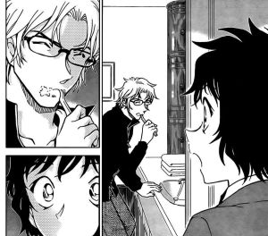 世良看到沖矢昴時的驚訝表情