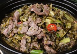 酸菜燒牛肉 酸菜燒牛肉