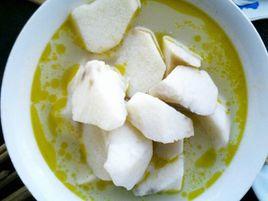 煮山藥素湯 煮山藥素湯