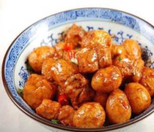 腐皮燴鵪鶉蛋 腐皮燴鵪鶉蛋