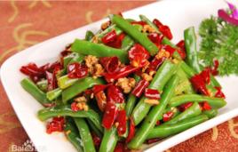 爆炒四季豆 爆炒四季豆