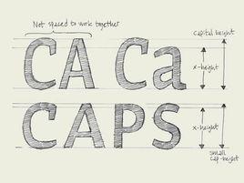 小型大寫字母 小型大寫字母
