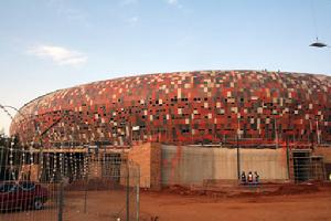 足球城球場的外觀