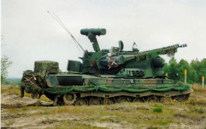 獵豹35毫米雙管自行高射炮 獵豹35毫米雙管自行高射炮