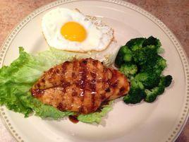 煎烤雞胸套餐 煎烤雞胸套餐