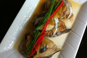 貢菜半煎煮馬鮫 貢菜半煎煮馬鮫