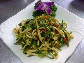 海帶絲炒白乾絲 海帶絲炒白乾絲