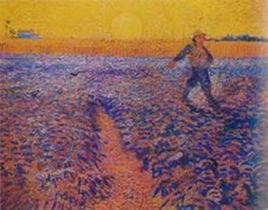 播種者[梵谷油畫作品]