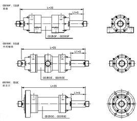 雙桿液壓缸 雙桿液壓缸