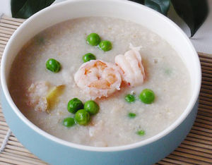 蝦仁甜豆燕麥粥 蝦仁甜豆燕麥粥