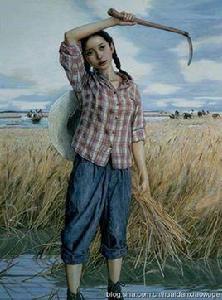 孤獨的割麥女 孤獨的割麥女