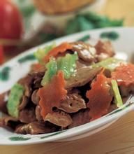 絲瓜炒雞肝 絲瓜炒雞肝