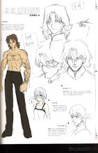 人物設定集中的形象