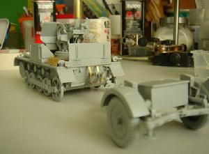 一號防空坦克模型