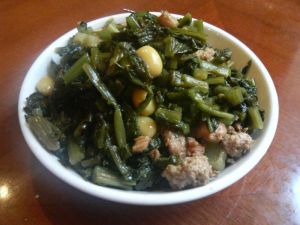 肉末雪裡紅 肉末雪裡紅