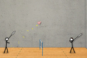 《火柴人打羽毛球中文版》