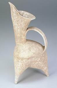 大汶口文化晚期白陶鬹 大汶口文化晚期白陶鬹