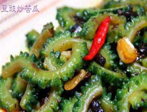 豆豉苦瓜 豆豉苦瓜