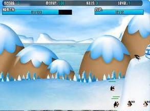 企鵝防守 企鵝防守