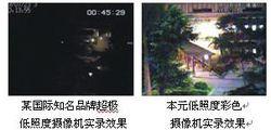 智慧型日夜全彩色攝像機效果圖