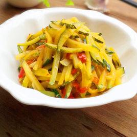 醋溜南瓜絲 醋溜南瓜絲