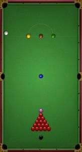 斯諾克的開局圖