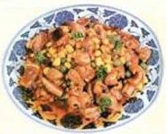 沙拉醬炒魷魚卷 沙拉醬炒魷魚卷