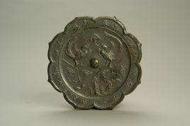 唐雙鸞銜花枝鏡 唐雙鸞銜花枝鏡