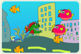 飢餓的小怪魚 飢餓的小怪魚