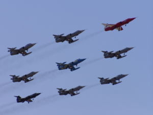 （圖）義大利空軍的F-104戰鬥機編隊